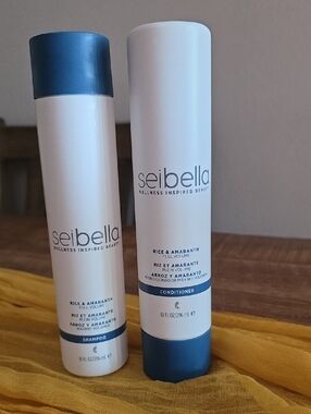 Seibella Rice & Amaranth Shampoo and Conditioner - Full Volume